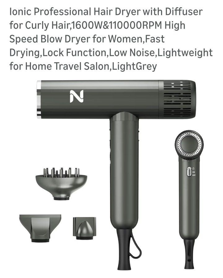 Natural iconic hairdryer