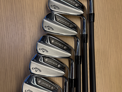 Mint 2026 Pured Callaway Apex Ai150 Irons 5-AW | Fujikura Pro 95i Stiff Graphite