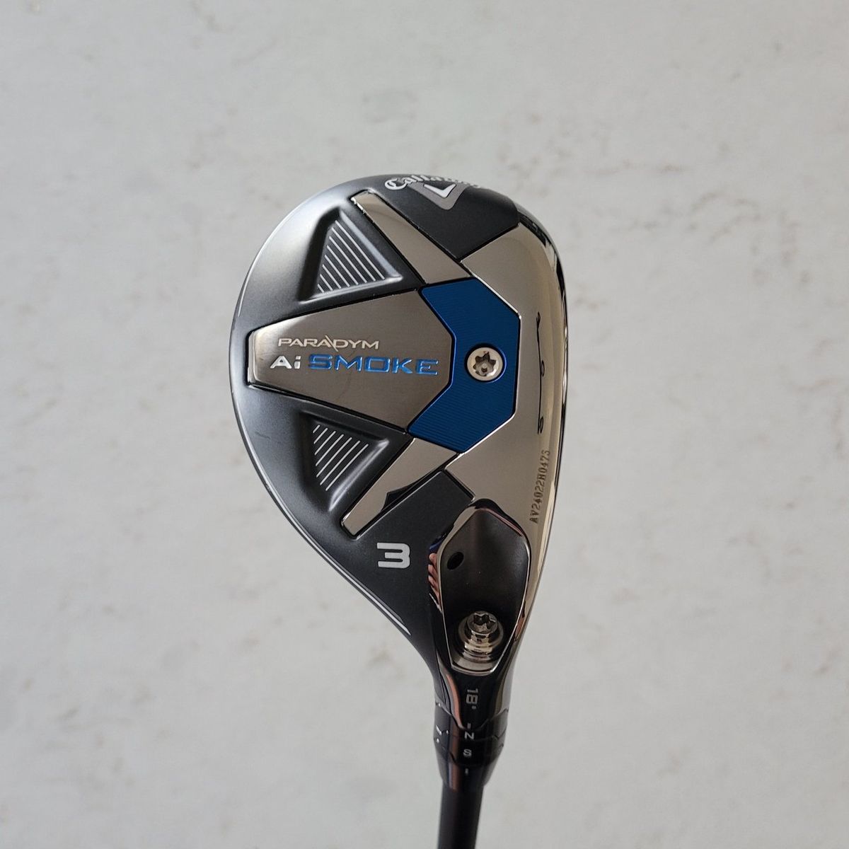 NEW-Callaway Paradym Ai-Smoke Hybrid 3 Stiff