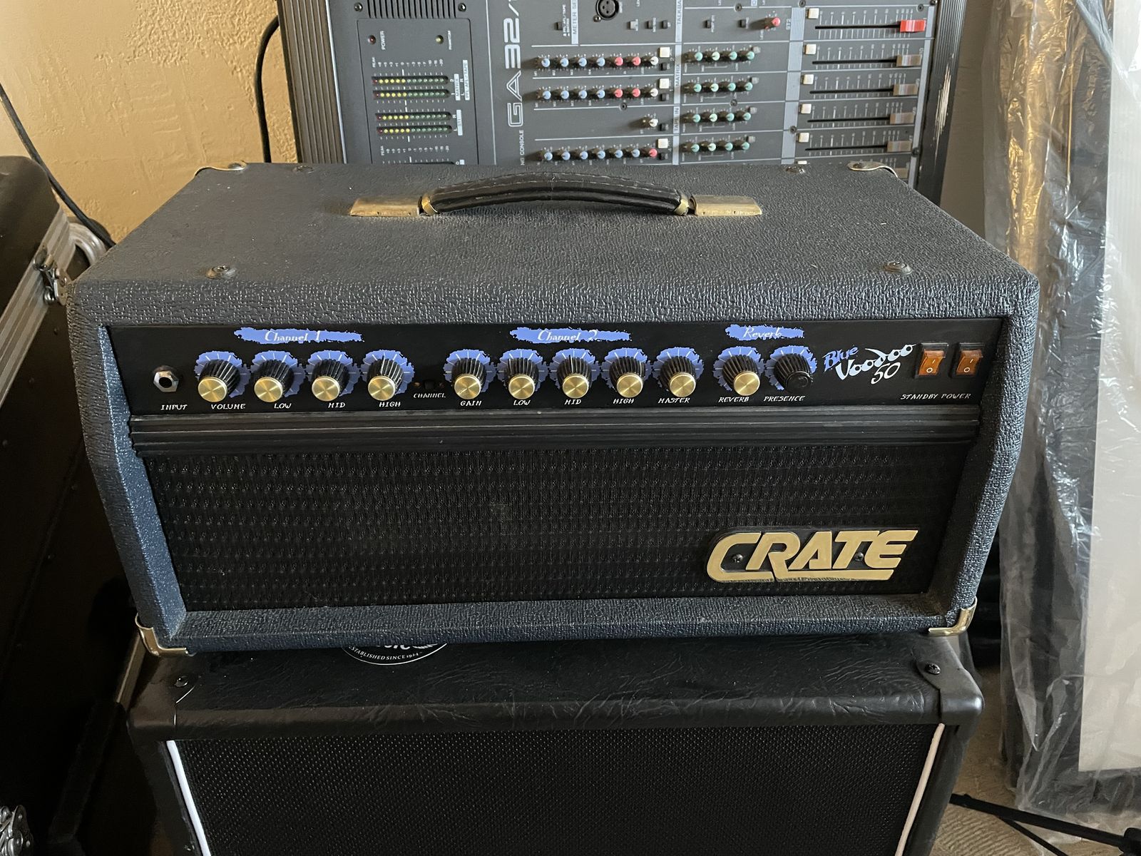 Crate Blue Voodoo 50w Tube Guitar Amp Head