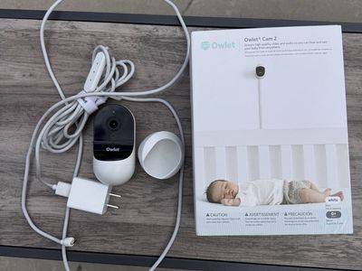 Owlet Cam 2 Smart HD Video Baby Monitor with Two-Way Audio and Night Vision - White