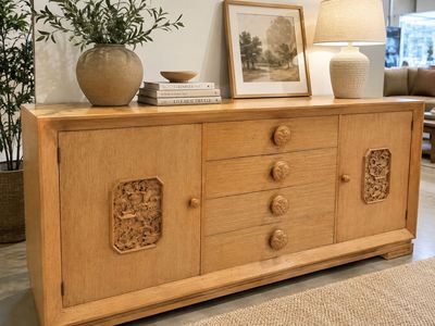 Asian Console Cabinet Storage James Mont Regency Chinoiserie Dresser Bureau Chest Drawers Media Buffet Sideboard Table