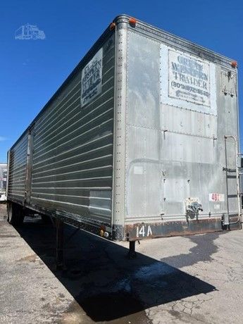 1974 ALLOY DRY VAN TRAILER 40 ft x 96 in GREAT FOR STORAGE