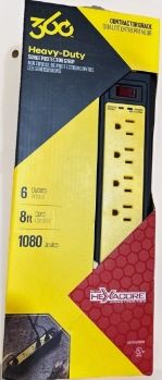 360 Heavy Duty Surge Protectors Two for $30