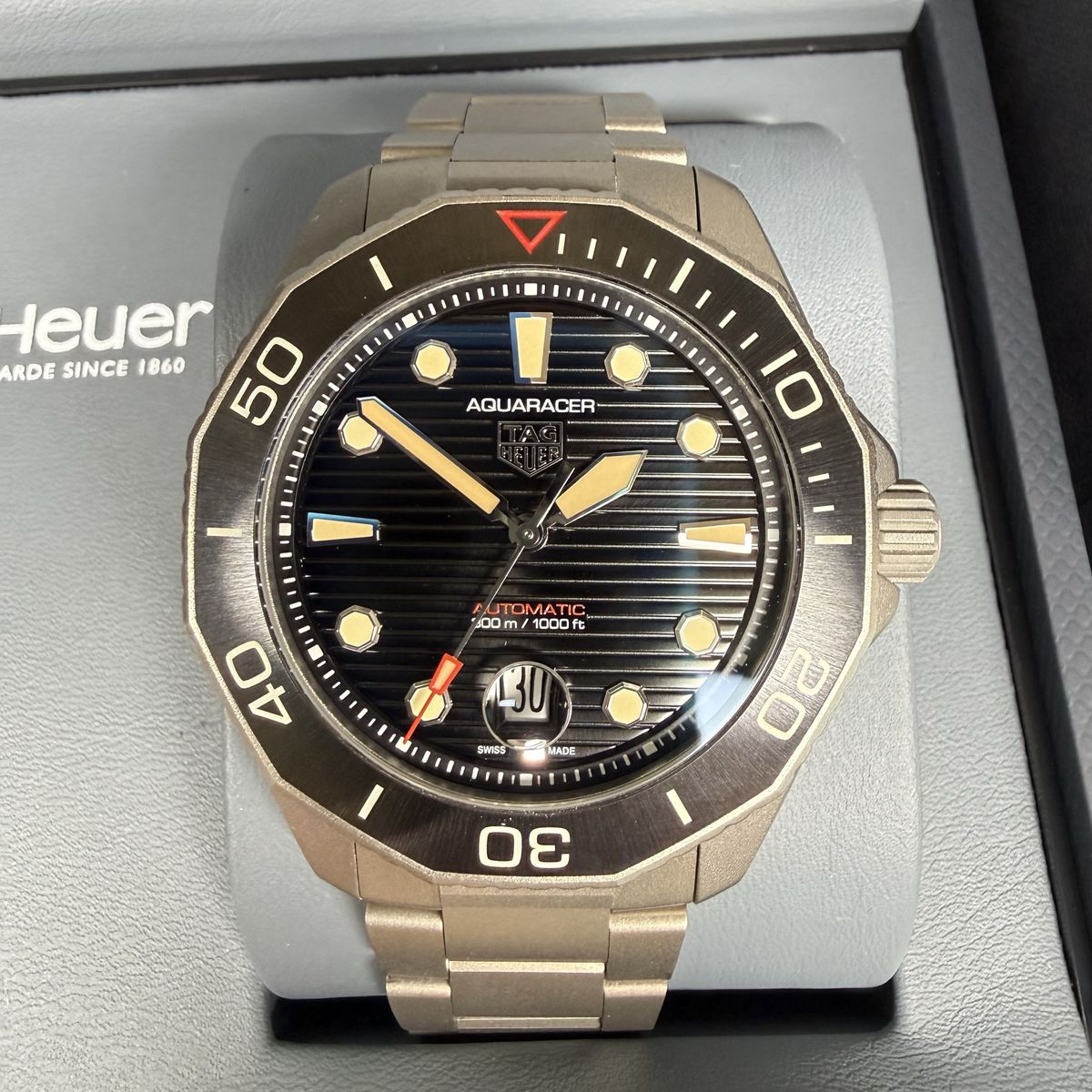 TAG Heuer Aquaracer Professional 300 Titanium Limited Edition 1 of 500 Automatic Men's Watch WBP208B.BF0631