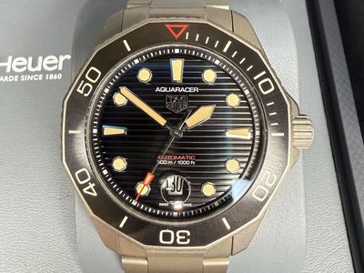 TAG Heuer Aquaracer Professional 300 Titanium Limited Edition 1 of 500 Automatic Men's Watch WBP208B.BF0631