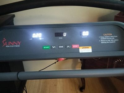 sunny health and fitness treadmill