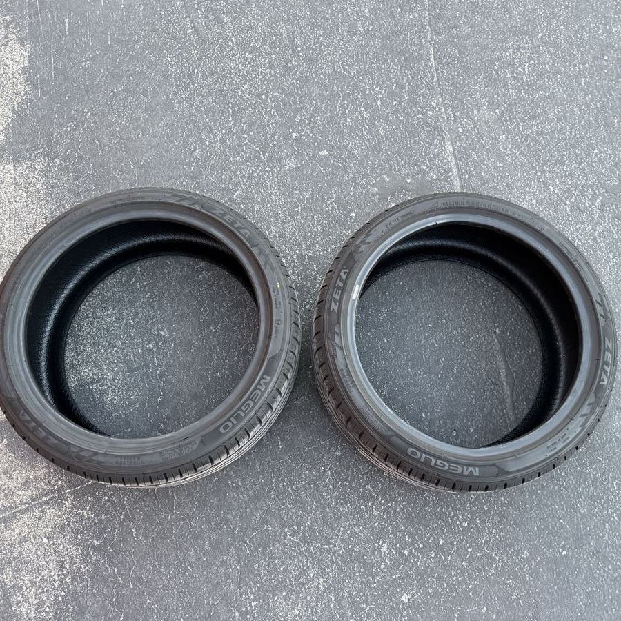 2X Zeta Meglio 225/40/18 Tires
