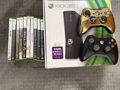 Xbox 360 500GB 3 Controllers/Games