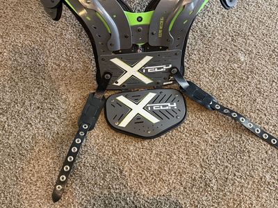 X-tech football shoulder pads for sale