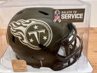 Tennessee Titans Salute to Service Mini Helmet – Riddell