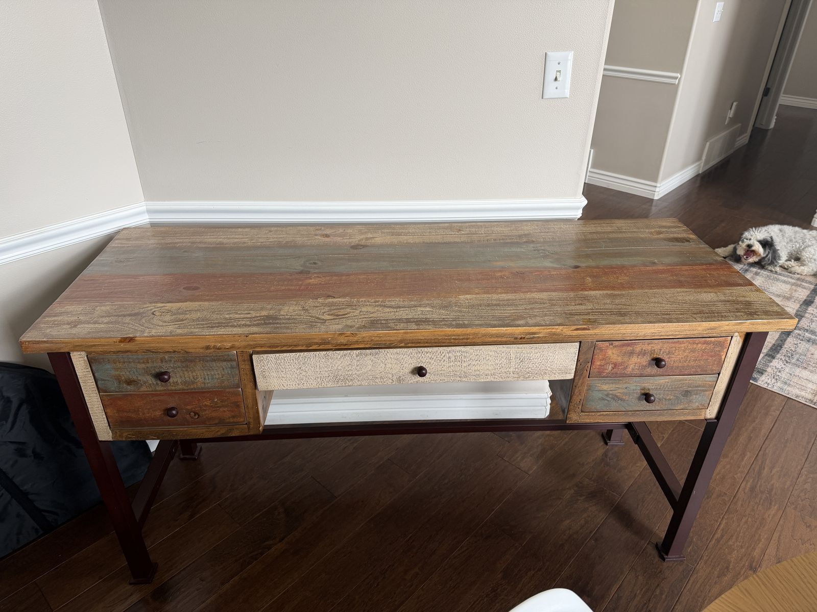 Great Antique Brown Office Desk