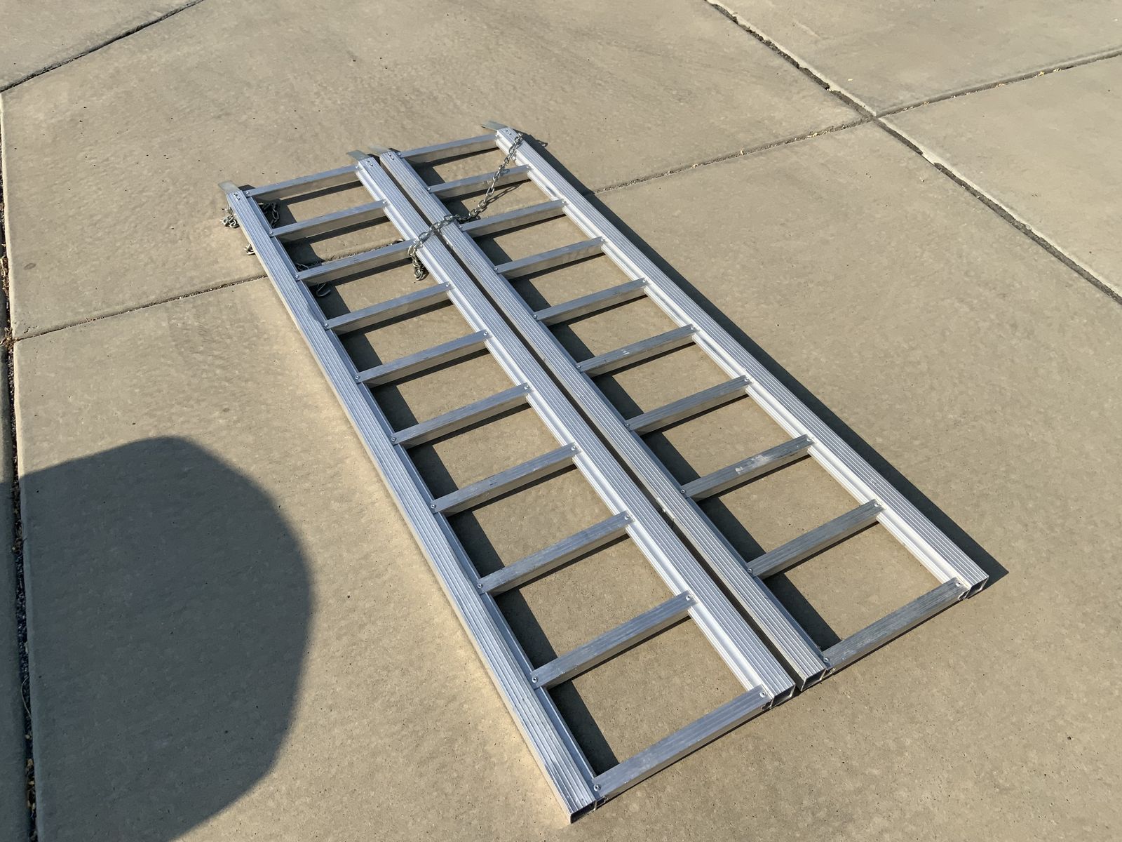 Aluminum loading ramp  for motorcycle or dirt bike ,trailer or truck