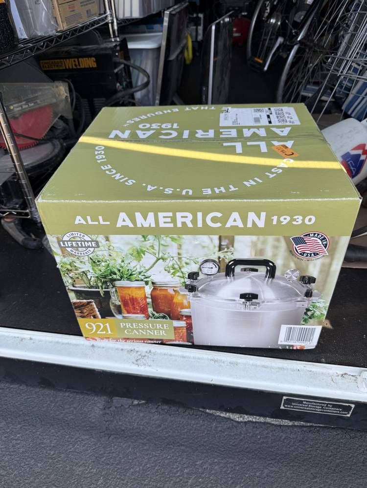 All American 921 Pressure Canner (21.5 qt) — NEW IN BOX