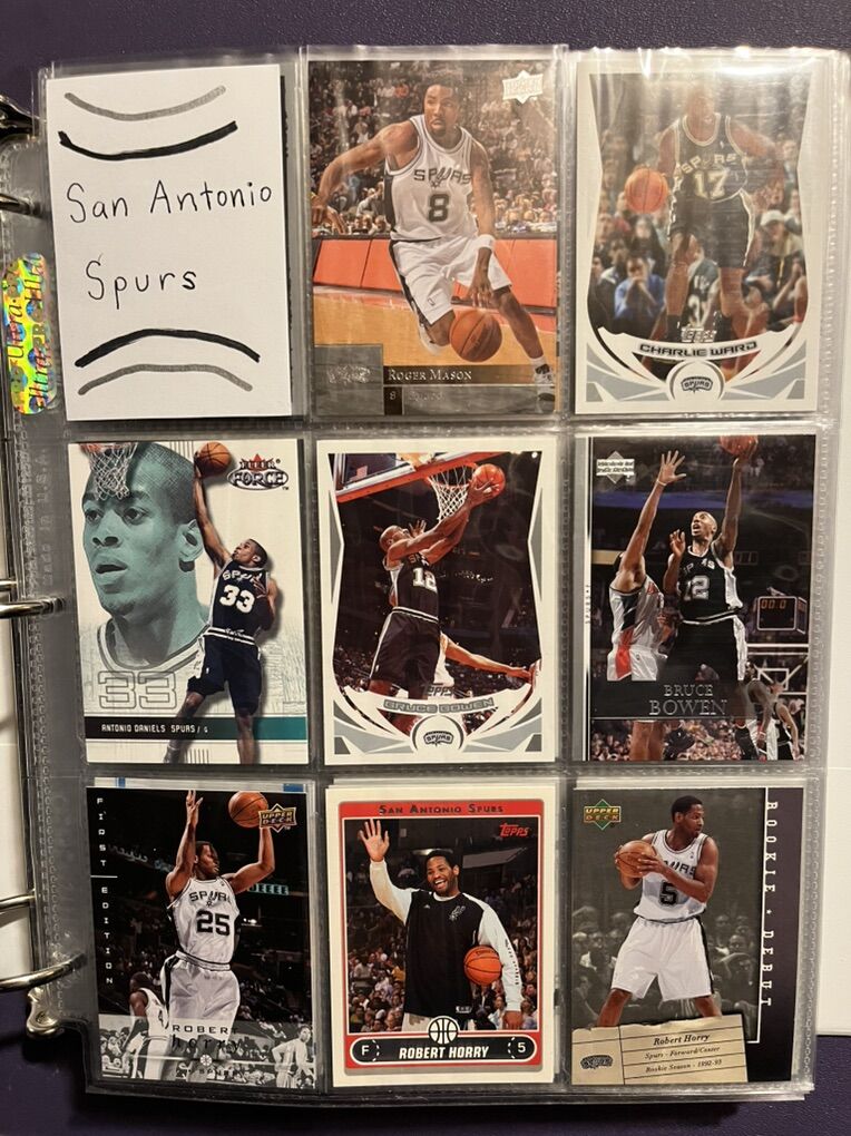 San Antonio Spurs Basketball Cards