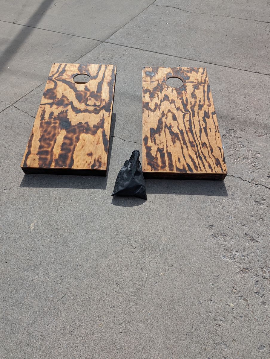 Hand Made Corn Hole Bag Board Sets with Bags