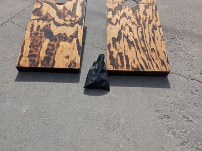 Hand Made Corn Hole Bag Board Sets with Bags