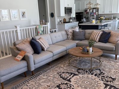 Burrow Nomad 6 seat corner sectional with ottoman LIKE NEW EXCELLENT