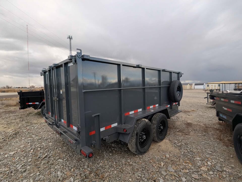 7x17 Snake River Dump Trailer