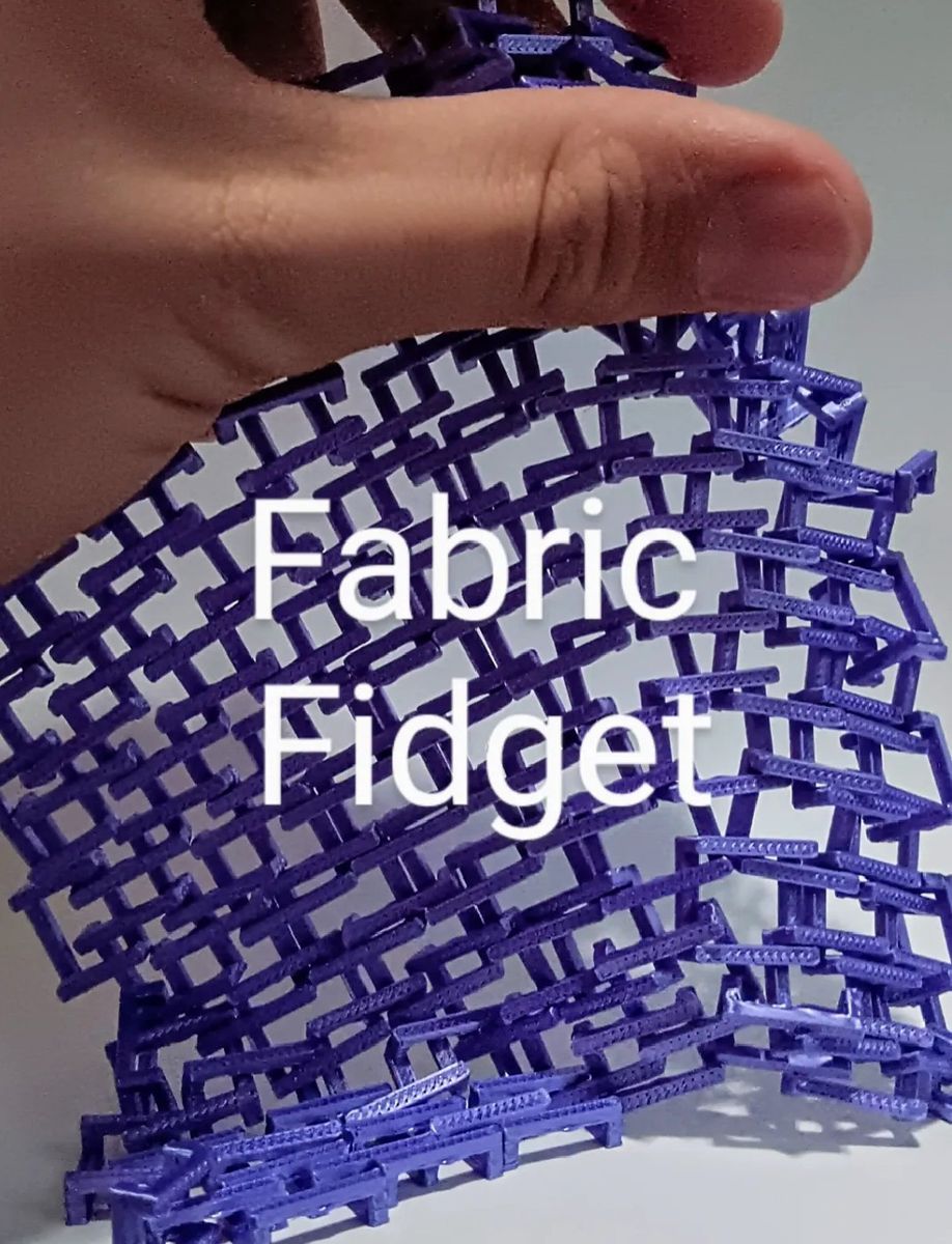 Fabric fidget toy