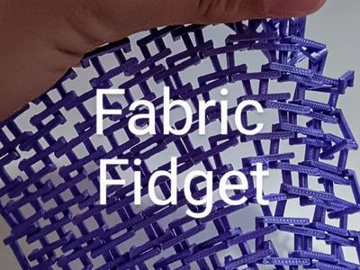 Fabric fidget toy