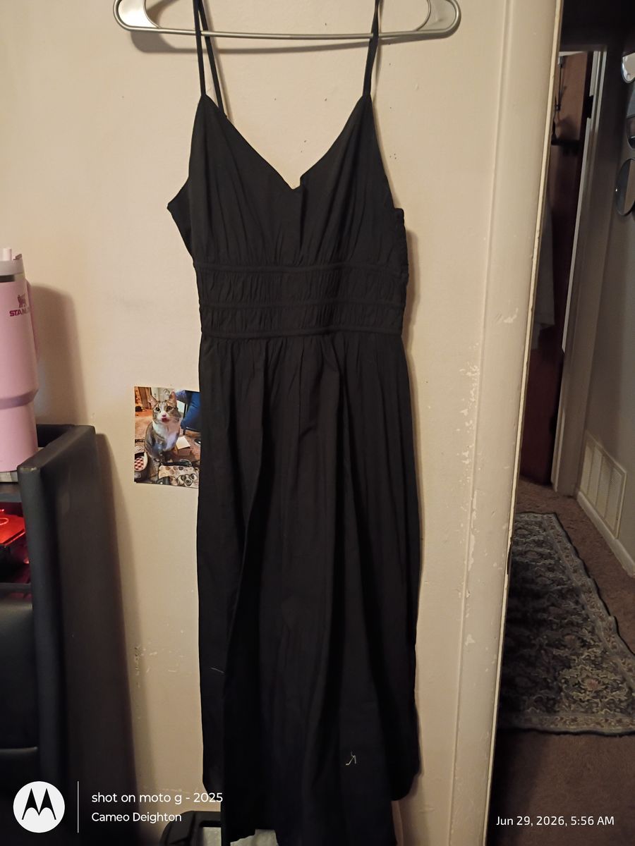 dizzy Lizzy maxi black dress size Large