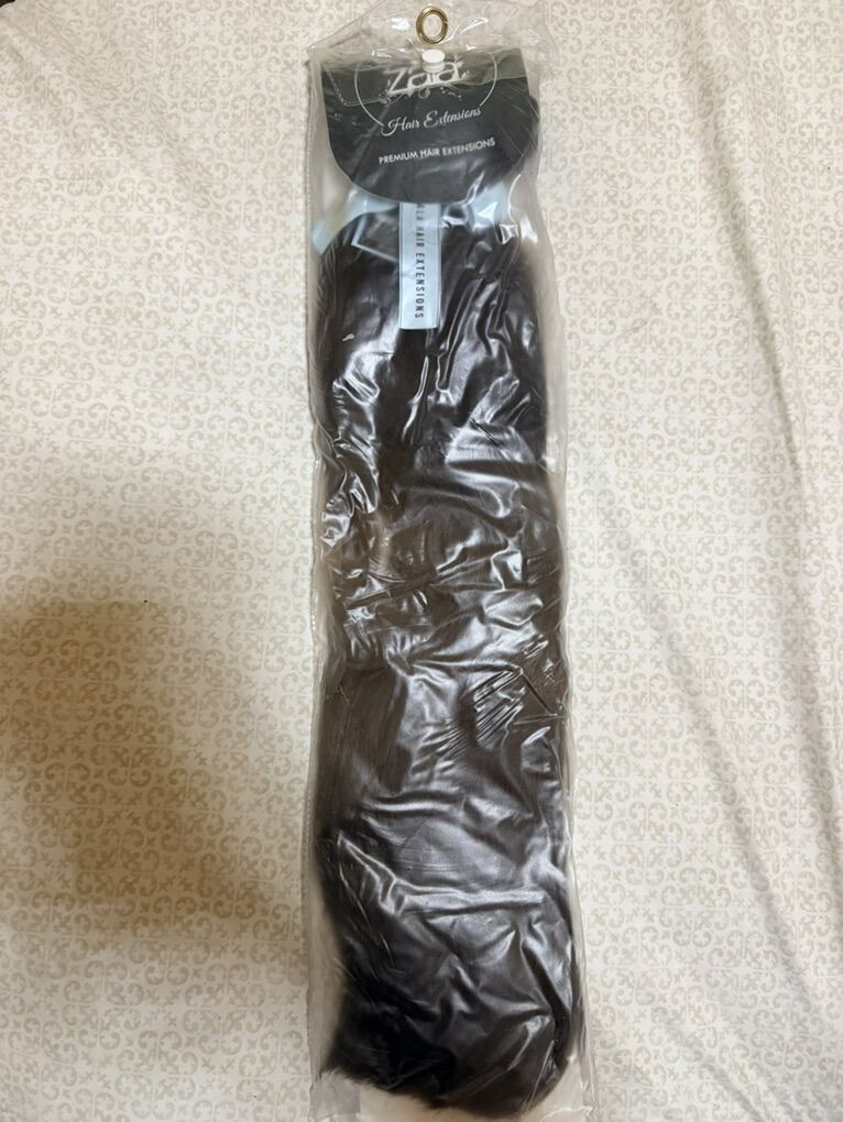 New  Zala 9 Piece 20 Human Hair Extensions Brown