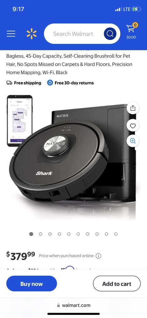 New Shark Matrix Robot Vacuum