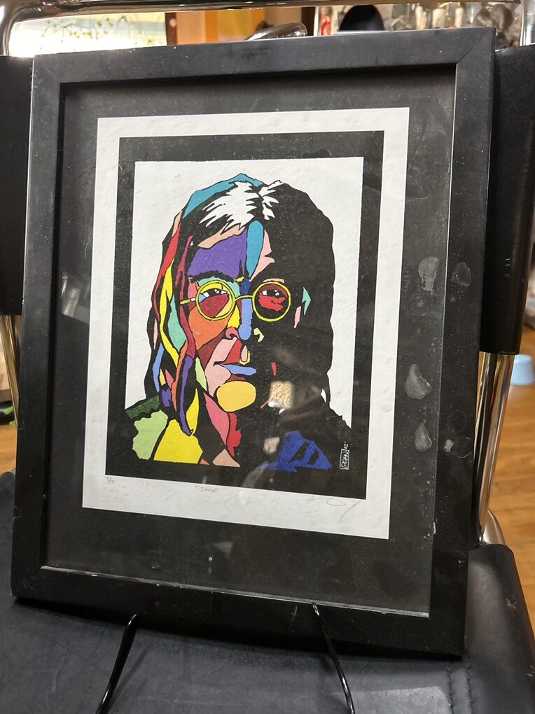 Pop-art style portrait of John Lennon, Limited1/10