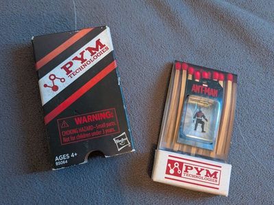 Hasbro Marvel Ant-Man SDCC 2015 Exclusive Mini Action Figure Pym Technologies Matchbook