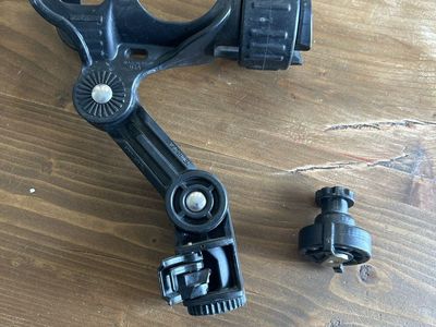 YAKATTACK Camera Mounts with Adjustable Arm - Made in USA, Black