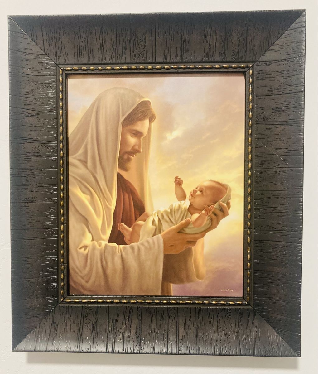 In His Constant Care, 12x14" by Simon Dewey