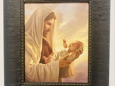 In His Constant Care, 12x14" by Simon Dewey