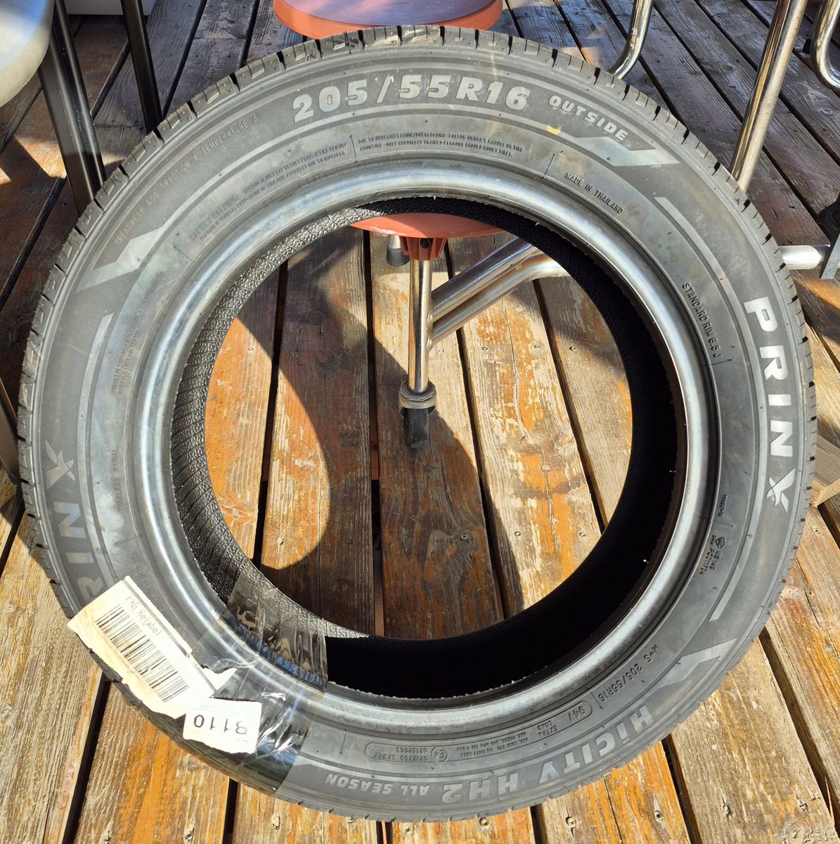 4 New Prinx Hicity HH2 205/55R16 94V XL all season passenger tire