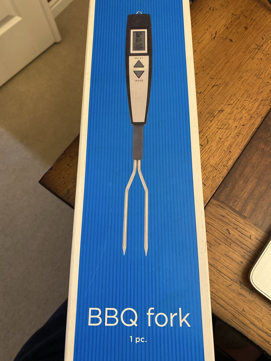 Digital BBQ fork