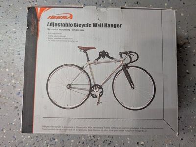 Bicycle wall hanger