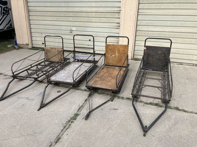 Snowmobile Cargo Sled / Fold A Sled