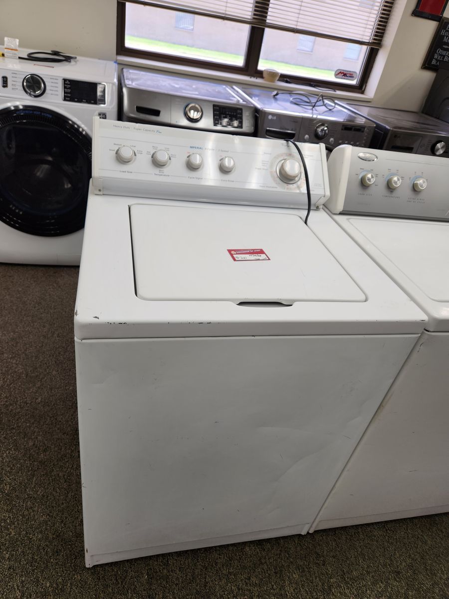 NICE WHIRLPOOL TOPLOAD WASHER! W-WARRANTY
