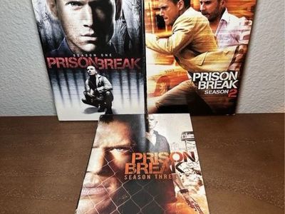 Prison Break Seasons 1, 2, and 3 DVD Box Sets Lot