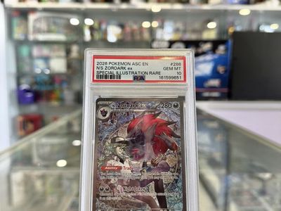 2026 Pokemon Mega Evolution Ascended Heroes SIR N's Zoroark EX #286 PSA 10 GEM MINT