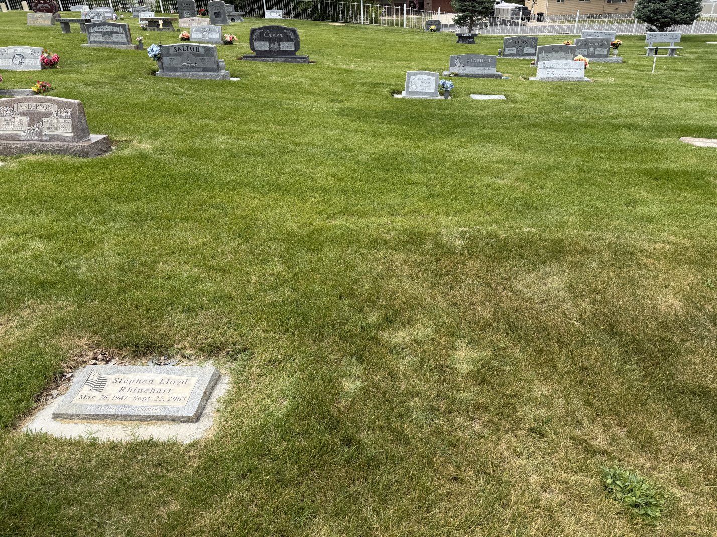 2 Burial Plots Double Deep in Spanish Fork Cemetary (able to bury 4 people 2 per plot)