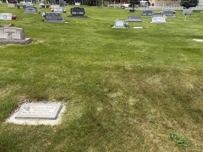 2 Burial Plots Double Deep in Spanish Fork Cemetary (able to bury 4 people 2 per plot)