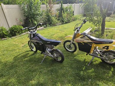 Razor MX500 Electric Dirt Bike - and MX650 Electric Youth Off-Road Motorcycles, Used - Great Condition