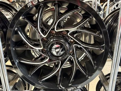 Fuel 20x9 Glossy black. Brand new set of 4 wheels.