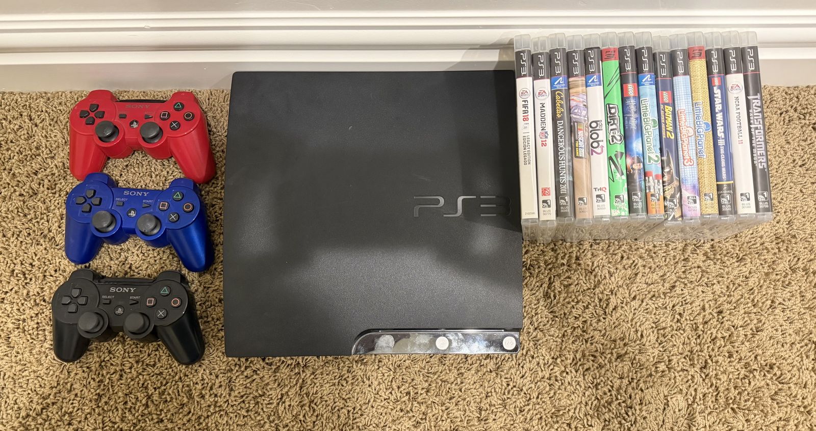 PS3 w/ games