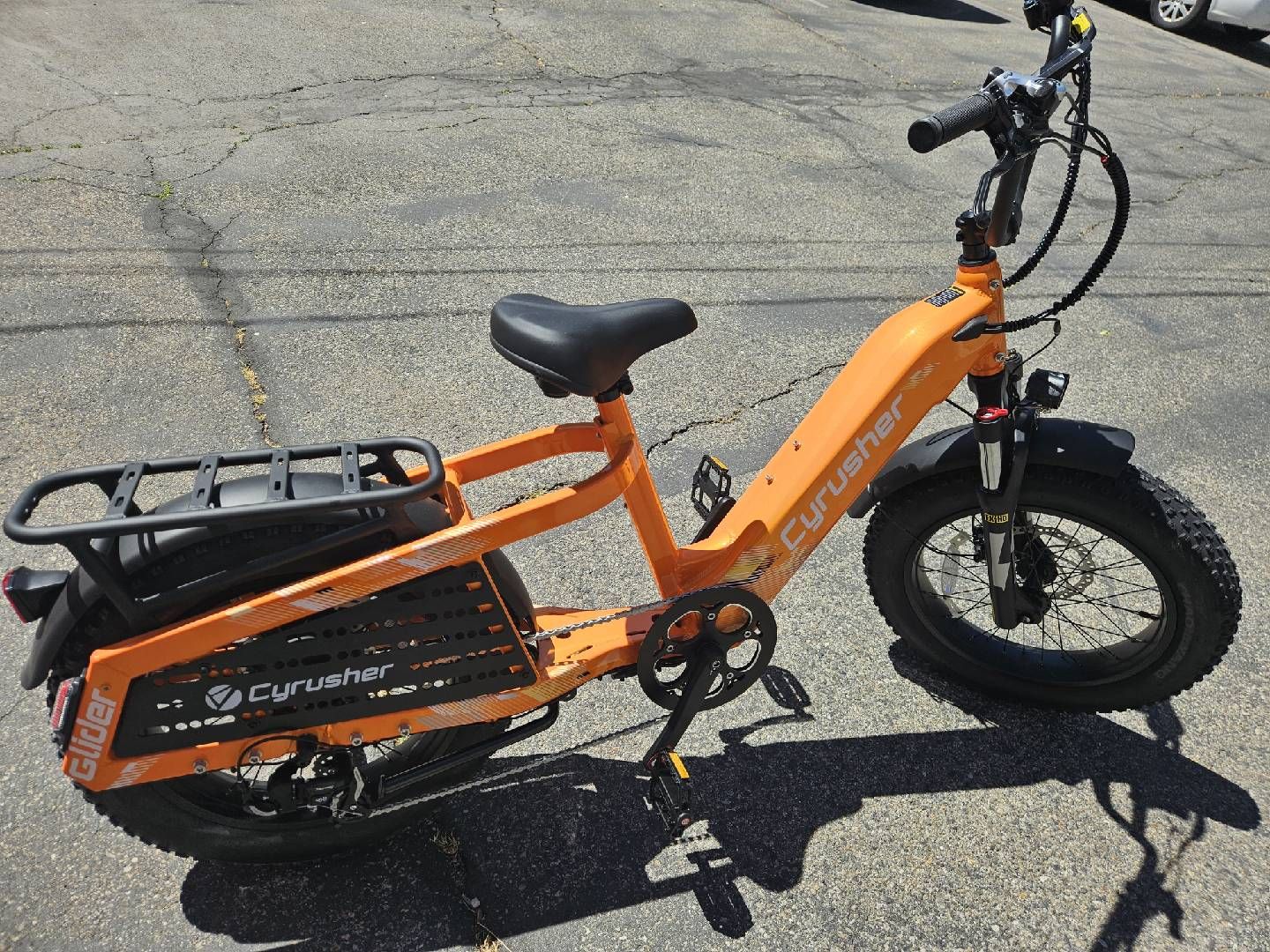 Cyrusher "Glider" E-Bike, Orange