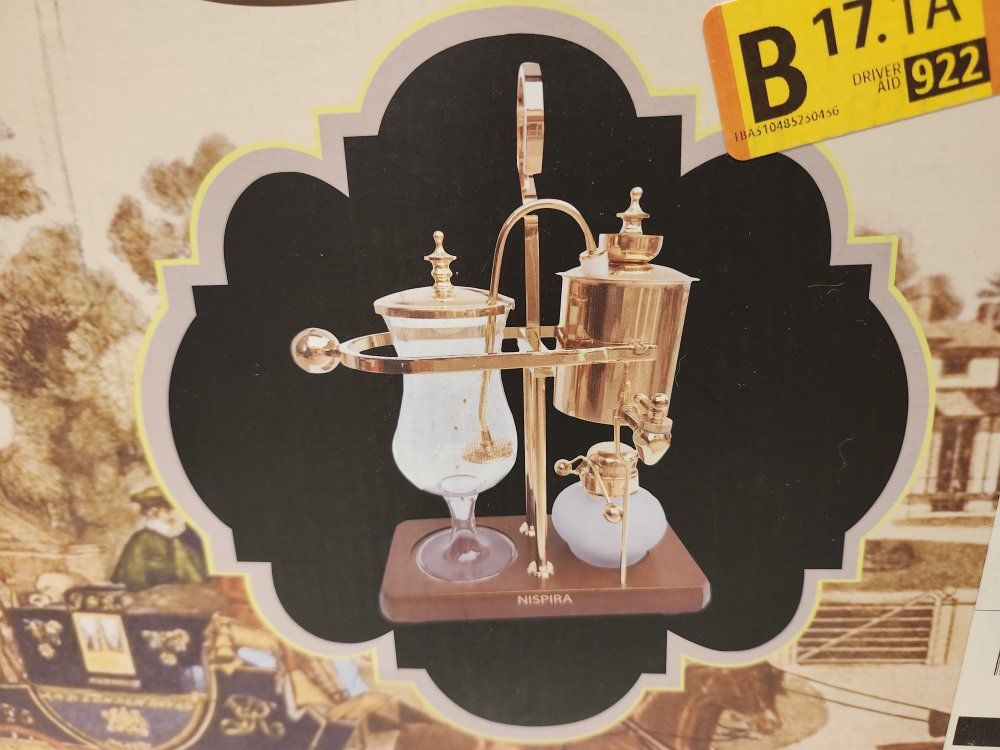 Belgian style coffee maker