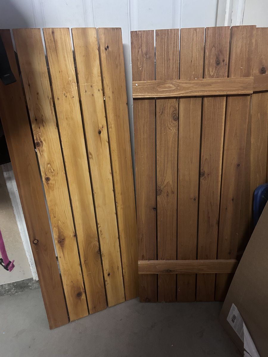 NEW-Custom Cedar Shutters – Set of 4 – $30