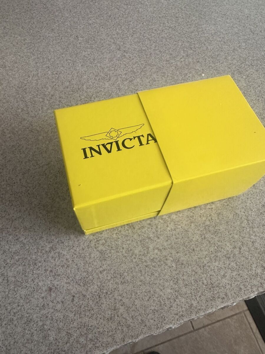 Men's blue and silver Invicta watch 21890 new in box