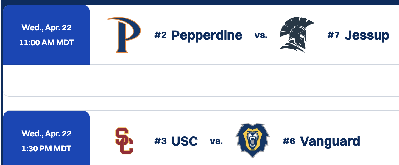 MPSF Volleyball Tournament Courtside - Session 1